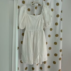 A New Day white dress with open back
